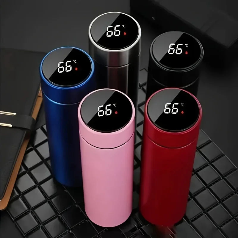 Stainless Steel Insulated Cup with Smart Temperature Display, Water Cup with Large Capacity,Holiday Gift